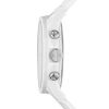 Picture of Armani Exchange Unisex Outerbanks Silicone Watch, Color: White/White Silicone (Model: AX1325)