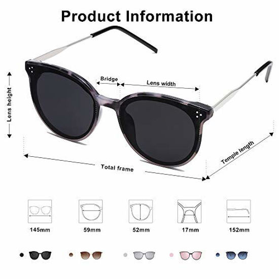 Fashion Marble Oversized Mirrored Sunglasses