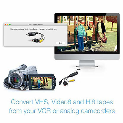 Picture of Roxio Easy VHS to DVD for Mac | VHS, Hi8, V8 Video to DVD or Digital Converter [Mac Disc]