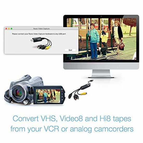 GetUSCart Roxio Easy VHS to DVD for Mac VHS, Hi8, V8 Video to DVD or