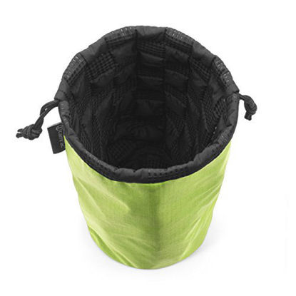 Picture of Tamrac Goblin Lens Pouch 3.6 |Lens Bag, Drawstring, Quilted, Easy-to-Access Protection - Kiwi