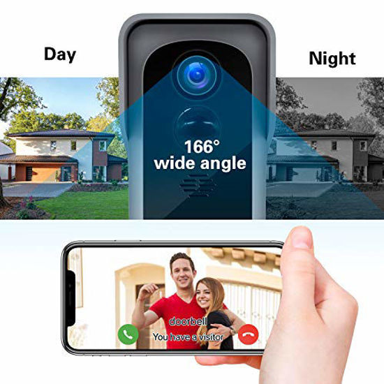 Ring Wired Doorbell Pro Smart WiFi Video Doorbell Satin Nickel B086Q54K53 -  Best Buy