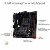 Picture of ASUS TUF Gaming B550M-PLUS (WiFi 6) AMD AM4 (3rd Gen Ryzen microATX Gaming Motherboard (PCIe 4.0, 2.5Gb LAN, BIOS Flashback, HDMI 2.1, USB 3.2 Gen 2, Addressable Gen 2 RGB Header and Aura Sync)