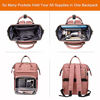 Picture of Laptop Backpack for Women Fashion Travel Bags Business Computer Purse Work Bag with USB Port, Light-Pink
