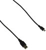 Picture of Monoprice 3-Feet USB A to mini-B 5pin 28/28AWG Cable (103896) Black