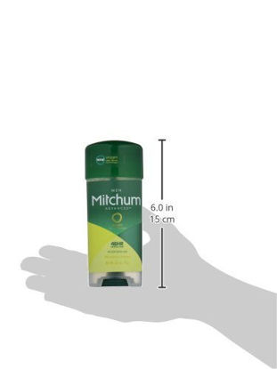 Picture of Mitchum Antiperspirant Deodorant Stick for Men, Triple Odor Defense Gel, 48 Hr Protection, Dermatologist Tested, Mountain Air, 3.4 oz