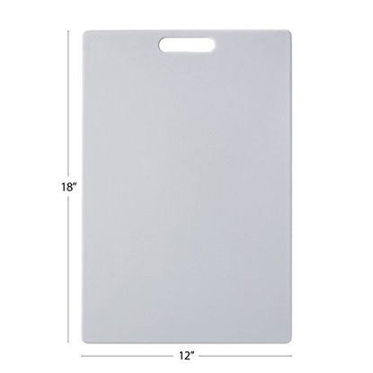 Picture of Farberware Poly Cutting Board, 12-Inch by 18-Inch, White