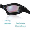 Picture of Aegend Swim Goggles, Swimming Goggles No Leaking Anti Fog UV Protection Triathlon Swim Goggles with Free Protection Case for Adult Men Women Youth Kids Child, Multiple Choice