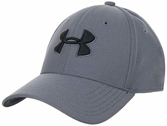 Picture of Under Armour Men's Blitzing 3.0 Cap , Graphite (040)/Black , Medium/Large