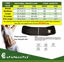 Picture of ChongErfei Waist Trainer Women - Waist Cincher Trimmer - Slimming Body Shaper Belt - Sport Girdle Belt (Upgraded Black, Small)