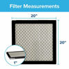 Picture of Filtrete 20x20x1, AC Furnace Air Filter, MPR 2800, Healthy Living Ultrafine Particle Reduction, 2-Pack (exact dimensions 19.69 x 19.69 x 0.78)