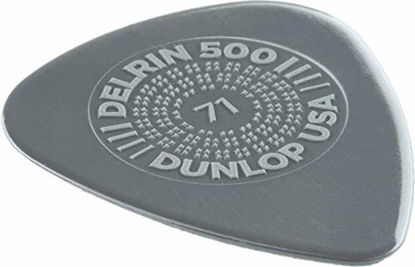 Picture of Jim Dunlop Delrin 500 Prime Grip .71mm Guitar Picks (450P.71)