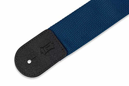 Picture of Levy's Leathers 2" Polypropylene Guitar Strap with Polyester Ends and Tri-glide Adjustment. Navy (M8POLY-NAV)