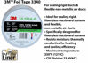 Picture of 3M Aluminum Foil Tape 3340, 2.5" x 50 yd, 4.0 mil, Silver, HVAC, Sealing and Patching Hot and Cold Air Ducts, Fiberglass Duct Board, Insulation, Metal Repair