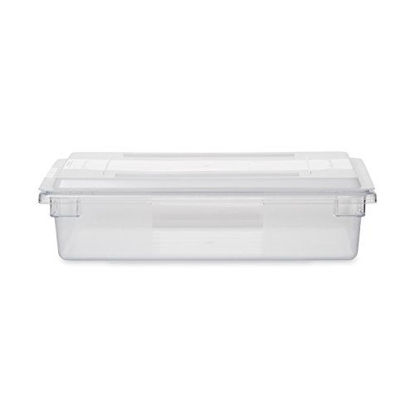 Picture of Rubbermaid Commercial Products Food Storage Box Lid for 8.5, 12.5, 16.5, and 21.5 Gallon Sizes, White (FG350200WHT)