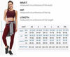 Picture of PHISOCKAT High Waist Yoga Pants with Pockets, Tummy Control Yoga Pants for Women, Workout 4 Way Stretch Yoga Leggings (Wine, Medium)