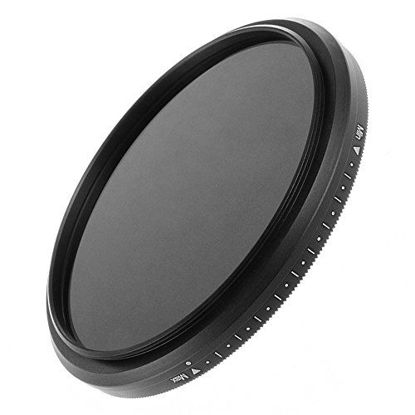Picture of Fotga 46mm Slim Fader Variable Adjustable ND2 to ND400 ND Neutral Density Filter for Nikon Canon Sony Panasonic Olympus Leica Richo Samsung Fujifilm Dslr Cameras Lens Lenses with 46 mm Thread