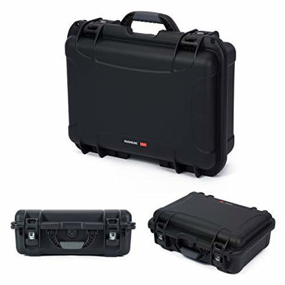 Picture of Nanuk 925 Waterproof Carry-on Hard Case with Foam Insert for Canon, Nikon - 1 DSLR Body and Lens/Lenses - Black