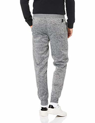 Picture of Southpole Men's Basic Fleece Jogger Pant-Reg and Big & Tall Sizes, Grey(Marled), X-Large