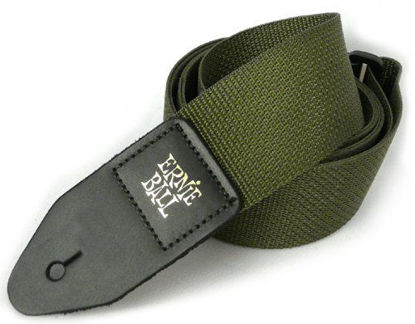 Picture of Ernie Ball Olive Polypro Guitar Strap (P04048)