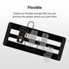 Picture of Donner Guitar Patch Cables Right Angle 6 Inch 15 cm 1/4 Instrument Cables for Effect Pedals 6 Pack