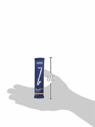 Picture of Vandoren CR124 Bass Clarinet Traditional Reeds Strength 4; Box of 5