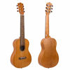 Picture of Guitalele 31 inch Guitarlele Mini Travel Guitar Ukulele Mahogany with Gig Bag Tuner Picks Strap By Kmise