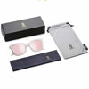 Picture of SOJOS Classic Square Polarized Sunglasses Unisex UV400 Mirrored Glasses SJ2050 with Transparent Frame/Pink Mirrored Lens