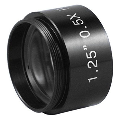 on Both Sides 28.5x0.75MM Reduces The Focal Length for Visual and Photographic Use Astromania 0.5X Reducer for Photography and Observing 1.25 Filter Thread 