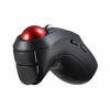 ELECOM Handheld Bluetooth Thumb-operated Trackball Mouse 10-Button Function with Smooth Tracking Precision Optical Gaming Sensor Left / Right Handed M-RT1BRXBK 