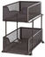 Picture of SimpleHouseware 2 Tier Sliding Cabinet Basket Organizer Drawer, Bronze