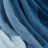 Picture of PAVILIA Sherpa Ombre Throw Blanket for Couch | Fuzzy Plush Cozy Microfiber Fleece Couch Blanket | Gradient Decorative Accent Throw | 60x80 Inches Sea Blue