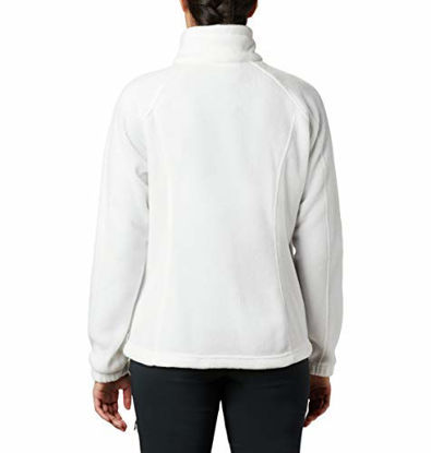 Picture of Columbia womens Benton Springs Full Zip Fleece Jacket, Sea Salt, Small US