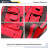 Picture of JKSafety 9 Pockets Class 2 High Visibility Zipper Front Safety Vest With Reflective Strips, Meets ANSI/ISEA Standards (Large, Pink)