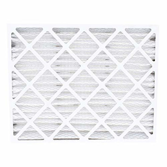 Picture of FilterBuy 20x30x5 Grille Honeywell FC40R1029, FC35A1068 Compatible Pleated AC Furnace Air Filters (MERV 8, AFB Silver). 4 Pack.