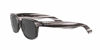 Picture of Ray-Ban unisex adult Rb2132 New Wayfarer Sunglasses, Striped Grey Havana/Dark Grey, 58 mm US