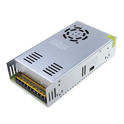 Picture of ALITOVE AC 110V/220V to DC 12V 30A 360W Universal Regulated Switching Power Supply Transformer Adapter LED Driver for LED Strip, CCTV Camera System, Radio