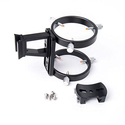 Picture of MEOPTEX Bracket system for 10x60 Finder + Guide Scope 45° angled with illuminated reticle eyepiece