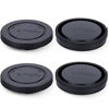 Picture of 2 Pack E Mount Body Cap Cover & Rear Lens Cap for Sony A6000 A5100 A6100 A6300 A6400 A6500 A6600 A7C A7 A7II A7III A7R A7RII A7RIII A7RIV A7S A7SII A7SIII A9 A9II NEX-7 NEX-6 & More Sony Camera Lens