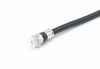 Picture of 25' Feet, Black RG6 Coaxial Cable with Rubber booted - Weather Proof - Outdoor Rated Connectors, F81 / RF, Digital Coax for CATV, Antenna, Internet, & Satellite