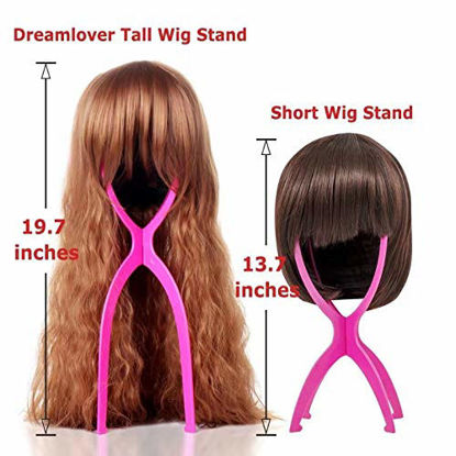 Picture of Dreamlover Wig Stands for Short Wigs, 3 Pack