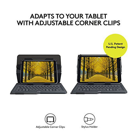 Picture of Logitech Universal Folio with Integrated Bluetooth 3.0 Keyboard for 9-10" Apple, Android, Windows Tablets - Compatible with Models Listed