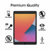 Picture of amFilm Screen Protector for New iPad 8th Generation (10.2", 2020), iPad 7th Generation (10.2", 2019) Tempered Glass Screen Protector, Apple Pencil Compatible (2 Pack)