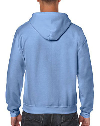 Picture of Gildan Men's Fleece Zip Hooded Sweatshirt Carolina Blue Medium