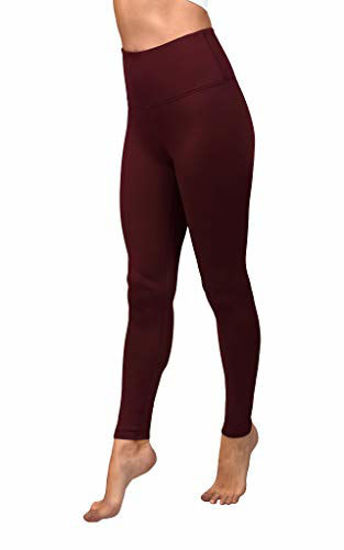 90 Degree By Reflex High Waist Fleece Lined Leggings - Yoga Pants - Exotic  Bloom - Large