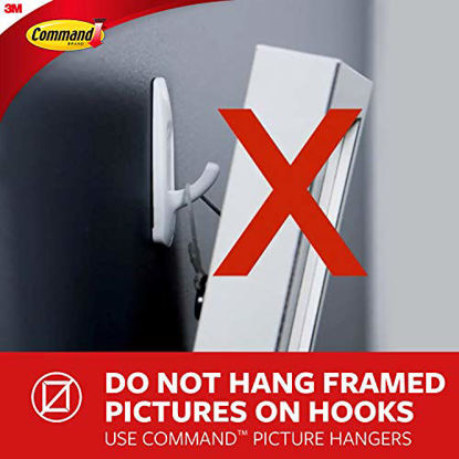 Picture of Command Towel Hook, Clear , 1-Hook, 5-lb Capacity, Organize Damage-Free
