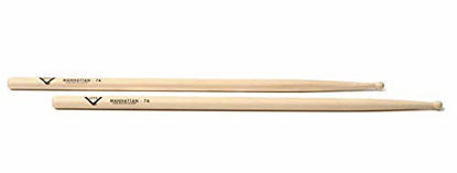 Picture of Vater 7A Wood Tip Hickory Drum Sticks, Pair
