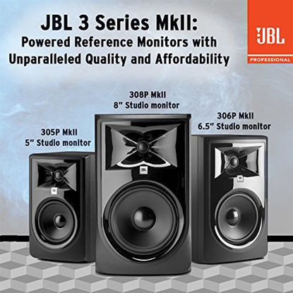 Picture of JBL Professional Studio Monitor, 8-Inch (308PMKII)