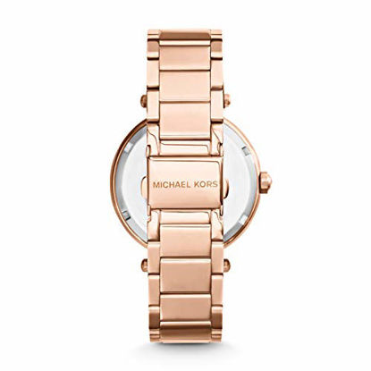 Picture of Michael Kors Women's Parker Rose Gold-Tone Watch MK5865