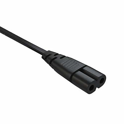 Picture of AC Power Cord Cable Compatible Apple TV 1st, 2nd, 3rd, 4th, 5th Generation (4K) - UL Listed